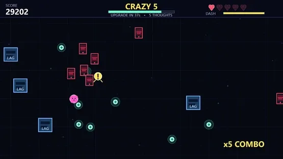 No Thoughts Just Dodge screenshot 1