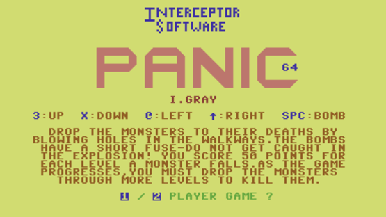Panic 64 Screenshot
