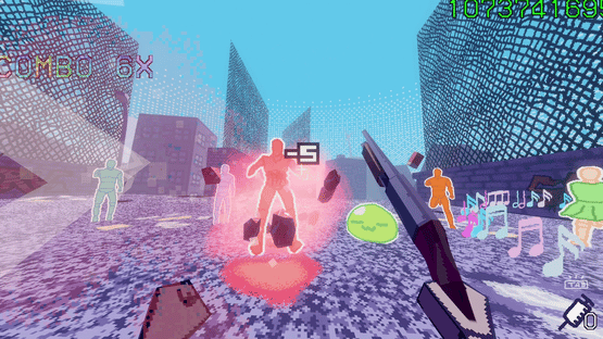 Brain Runner: Dreamcore Movement Shooter Screenshot