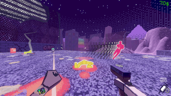 Brain Runner: Dreamcore Movement Shooter Screenshot