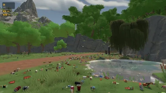 Party's Over: Backyard Cleanup Simulator screenshot 1