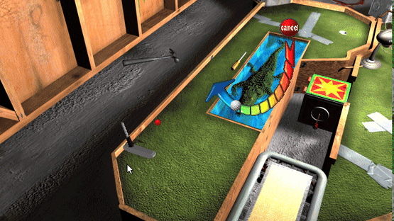 3-D Ultra Minigolf Screenshot