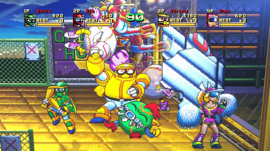 Ninja Baseball League-Man: Bases Loaded Screenshot
