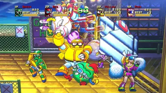 Ninja Baseball League-Man: Bases Loaded screenshot 1