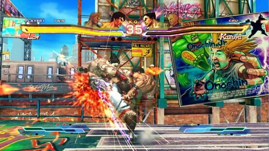 Street Fighter X Tekken: Xiaoyu (Swap Costume) gameplay screenshot