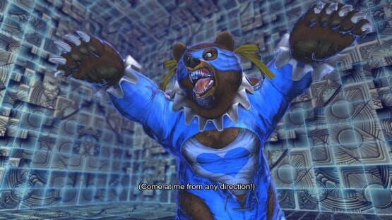 Street Fighter X Tekken: Kuma (Swap Costume) gameplay screenshot