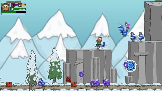 Grandpa and Me vs the Numbers gameplay screenshot