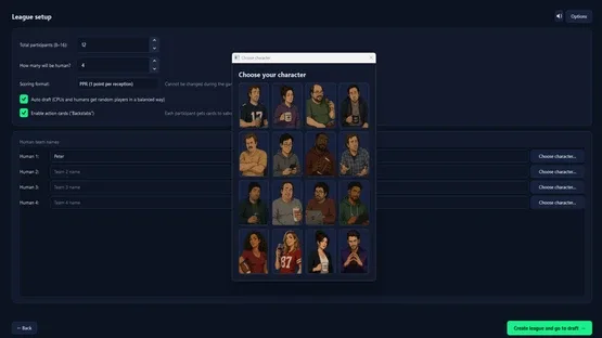 ReDraft: The Fantasy Football Simulator screenshot 2