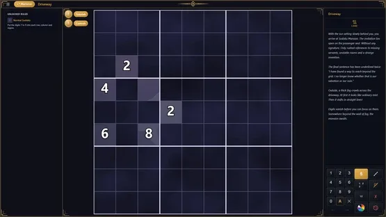 Sudoku Mansion screenshot 3