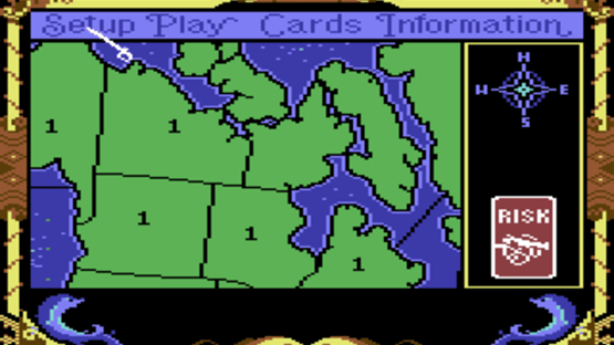The Computer Edition of Risk: The World Conquest Game Screenshot