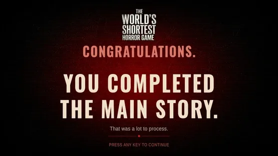 The World's Shortest Horror Game screenshot 4