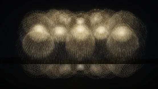 Burst Noir: Fireworks Simulator screenshot 1