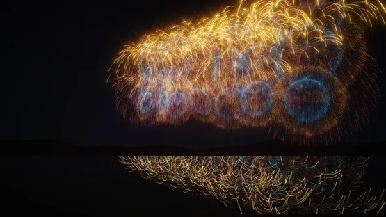 Burst Noir: Fireworks Simulator screenshot 7