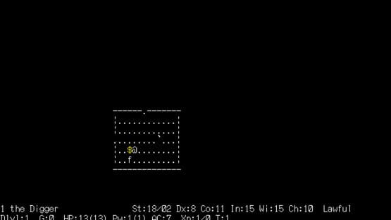 NetHack gameplay screenshot