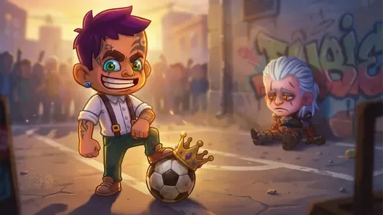 1x1 Street Football: mini soccer PvP screenshot 2