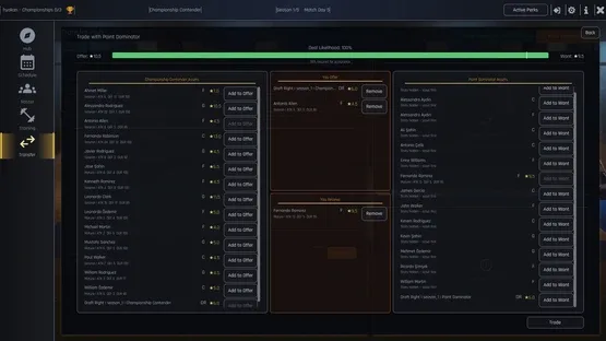 Dynasty Basketball Manager screenshot 2