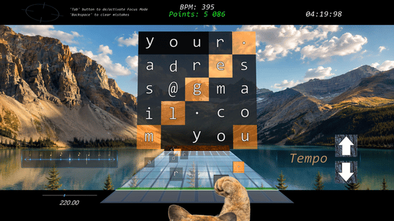 RhythmicTypeX Screenshot