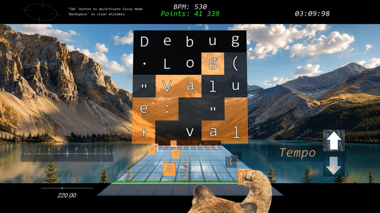 RhythmicTypeX Screenshot