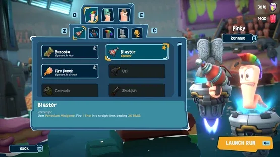 Worms Galactic Tactics screenshot 3