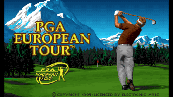 PGA European Tour Screenshot