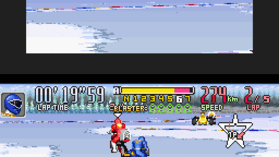 Power Rangers Zeo: Battle Racers Screenshot