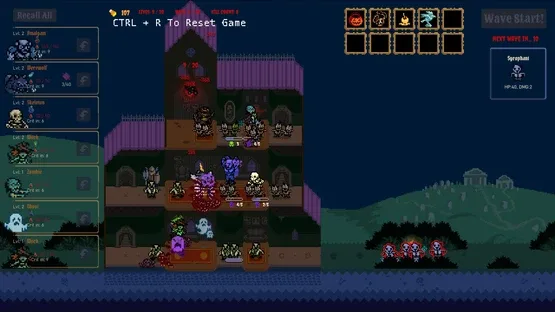 Spooky Land Defenders screenshot 1