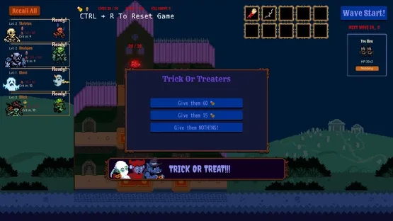Spooky Land Defenders screenshot 3