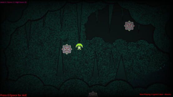 Cap'n Bubblegum Dodges the Universe gameplay screenshot
