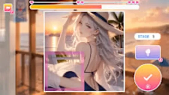 Dreamy Beauties: Heart-Pounding Illustration Puzzle screenshot 2