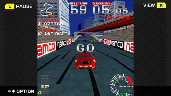 G-Mode Archives+: Ridge Racer screenshot 1
