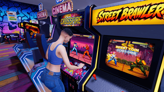 Retro Arcade Shop Simulator Screenshot
