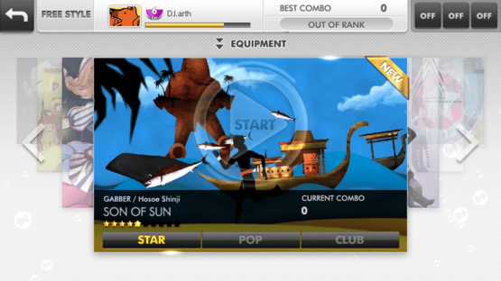 DJMax Technika Tune Screenshot