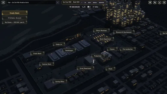 Backlot: Hollywood Studio Tycoon screenshot 3
