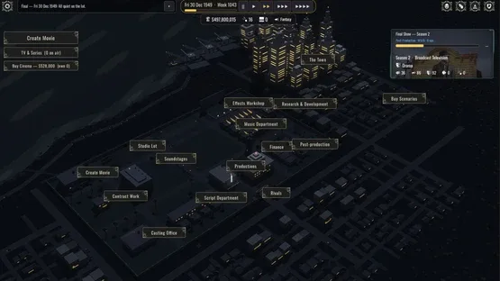 Backlot: Hollywood Studio Tycoon screenshot 11