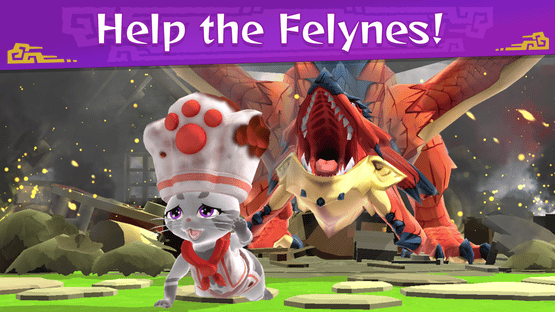 Monster Hunter Puzzles: Felyne Isles Screenshot