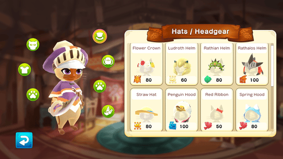 Monster Hunter Puzzles: Felyne Isles Screenshot