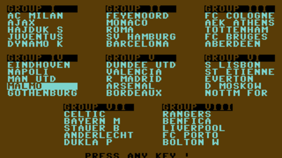 Cup Football Screenshot