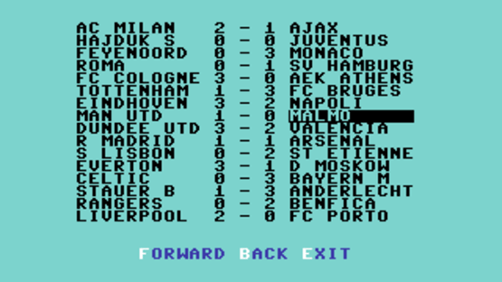 Cup Football Screenshot