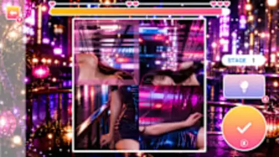 Alluring Neon Night Town screenshot 1