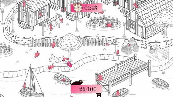 100 Romantic Hidden Cat Release Date, Gameplay & Platforms Screenshot
