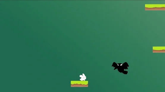 Rabbit and Turtle Harsh Jump Race screenshot 1