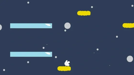 Rabbit and Turtle Harsh Jump Race screenshot 2