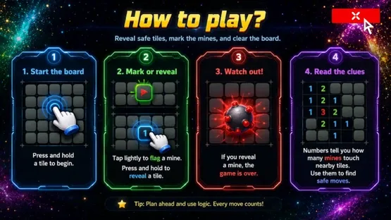 MineSweeper Galaxy screenshot 1