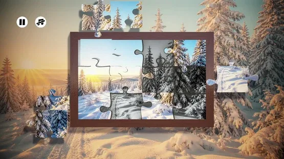 Puzzles Snow screenshot 2