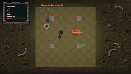 Red Tanks vs Lizard screenshot 2