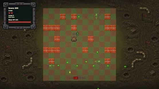 Red Tanks vs Lizard screenshot 6