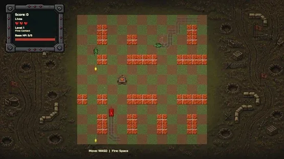 Red Tanks vs Lizard screenshot 4