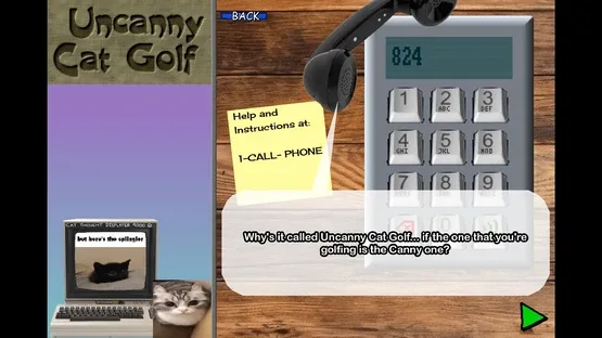 Uncanny Cat Golf screenshot 14