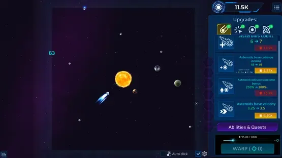 Astromental Incremental screenshot 4
