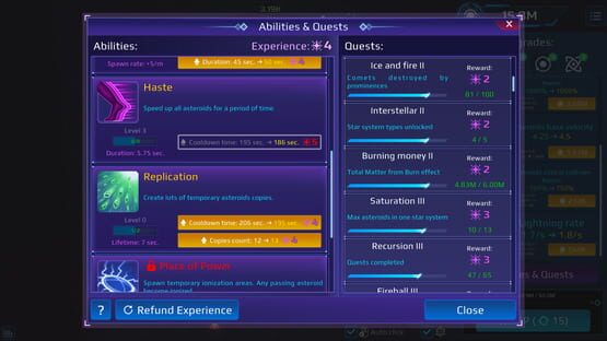 Astromental Incremental Release Date, Gameplay & Platforms Screenshot